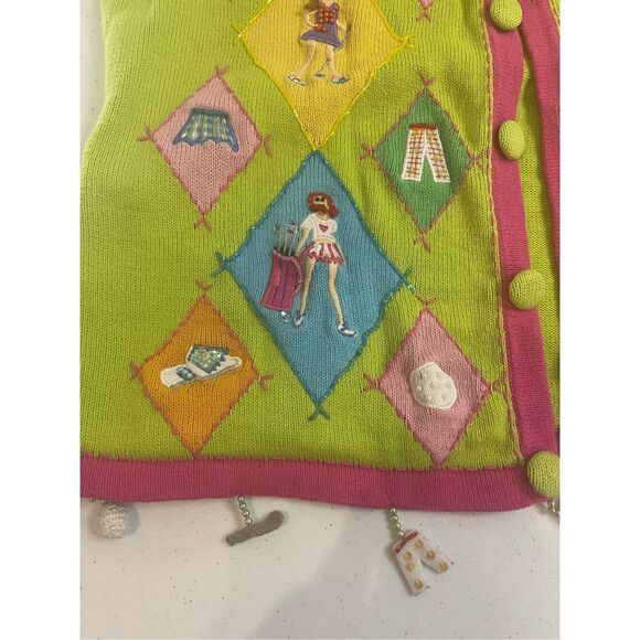 The Collective Works of Berek 2 by Takako Sakon Women’s large cardigan golfers - Picture 8 of 8